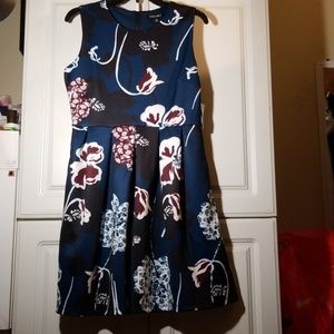 Dressbarn Roz & Ali Floral Sleeveless Dress